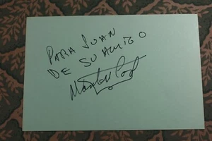 Martin Cortes - MEXICAN CINEMA - Corazón salvaje - Kasbah - Autographed 1974 - Picture 1 of 2