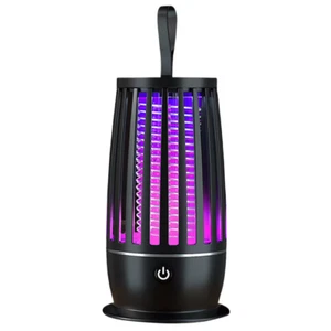 USB Rechargeable Electric Mosquito Swatter and Insect Trap Lantern for Outdoors - Picture 1 of 13