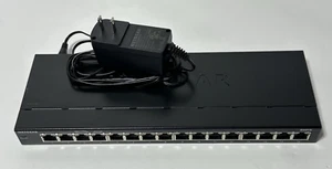 NETGEAR GS316-100NAS 16 PORTS GIGABIT ETHERNET NETWORK SWITCH - Picture 1 of 15