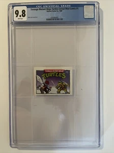 Teenage Mutant Ninja Turtles Cereal Mini Fumetto # 1 Cgc 9.8 4264894005 - Foto 1 di 2