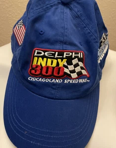 Commemorative Hat Delphi Indy 300 2002 Embroidered Adjustable Kudzu - Picture 1 of 12