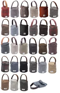 Harris Tweed Türstopper Abdeckung reine Schurwolle Leder Griff Türstopper außen - Bild 1 von 56