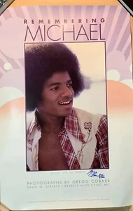 Gregg Cobarr, "Remembering Michael Jackson", signiertes Poster mit Echtheitszertifikat - Bild 1 von 10