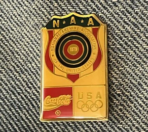 Pin Olímpico de Tiro con Arco ~ 1992 Barcelona ~ Patrocinador ~ Coca-Cola ~ Coca-Cola - Imagen 1 de 2