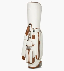 Callaway TIERRA 2025 Women Golf Caddie Wheeled 8.5" 5Way PU 11lb 22x129x34cm Wht - Picture 1 of 15