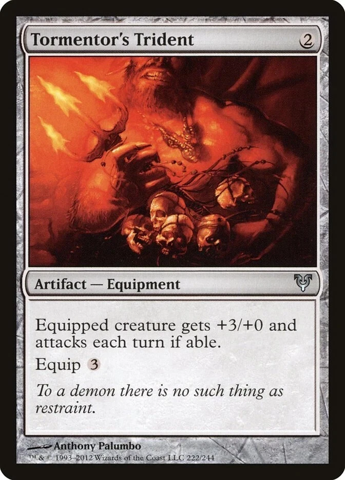 TORMENTOR'S TRIDENT X 4 E/X+ AVACYN RESTORED MTG - Image 1 of 1