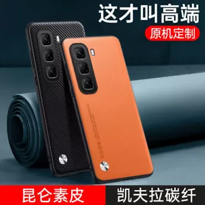 Funda de cuero retro de lujo a prueba de golpes para Infinix Hot 50 Pro 4G - Imagen 1 de 24