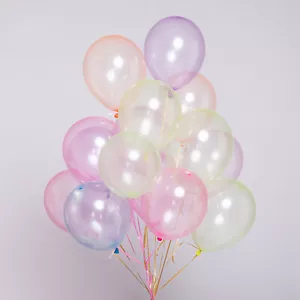 50pcs 10" Mixed Neon Color Latex Balloons Celebration Party Wedding Birthday - Picture 1 of 13