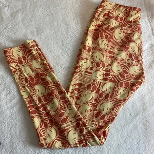 lularoe mickey mouse leggings os - Picture 1 of 6