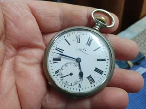 Orologio Perseo FS da taschino, Ferrovie dello stato anni 40 circa, Calibro 526 - Foto 1 di 12