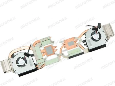 FOR MSI Creator 17M A10SD A10SE Cooling Fan with Heatsink 5V 0,55A 4PIN - Image 1 of 2