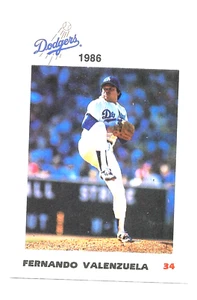 1986 Policía de Los Ángeles L A Dodgers Fernando Valenzuela 34 - Imagen 1 de 8