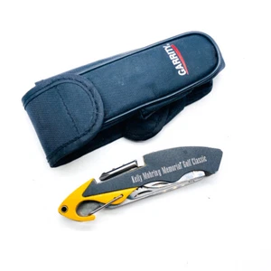 Garrity Multi Tool Knife, Corkscrew, Screwdriver, Saw Blade, Opener w/ Sheath - Picture 1 of 11