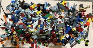 Lego Lot 3 Lbs 7 Oz. Bionicle Technic & More Unsorted - Picture 1 of 5