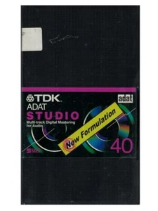Audio cassetta ADAT TDK ADAT-40STEB. - Bild 1 von 1