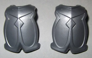 17441, 2x Brustpanzer, Harnisch, Rüstung (Schwanenritter), silber - Picture 1 of 1