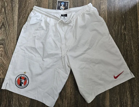 NWT Nike Club Tijuana Xolos Xoloitzcuintles 2013 Game Match Shorts White Size M Cover