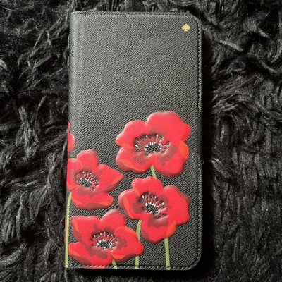 Kate Spade Nueva York Estilo Folio iPhone 7/8 Plus Diseño Floral Amapola  Foto 1 de 4