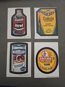 1973 Topps Wacky Packages 5th Series LOT (4) Cards EX+ Tan Backs - ALL DIFFERENT - Picture 1 of 6