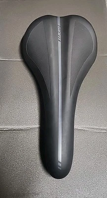 Sillín de bicicleta MTB gigante 275/140 mm negro confort de carretera híbrido grava envío rápido a EE. UU. Foto 1 de 3