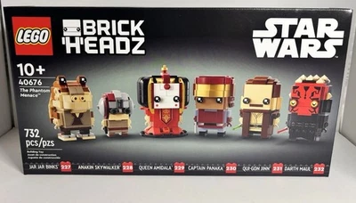 LEGO 40676 Brickheadz Star Wars The Phantom Menace New & Unopened - Image 1 of 4