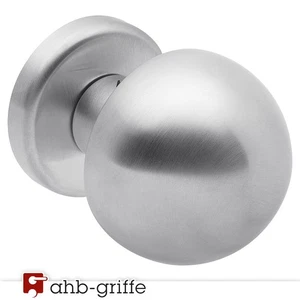 Colombo Türknopf Robot drehbar auf Rosette Chrom matt Türknauf Türbeschlag - Bild 1 von 11