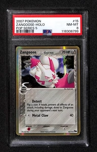 Pokemon 2007 Zangoose Holo Pop Series 5 #15 PSA 8 - Bild 1 von 2