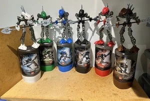 Lego Bionicle Rahkshi Juego Completo de 6 Modelos, Botes, Instrucciones y Kraata - Imagen 1 de 20