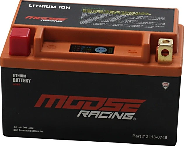 Moose Lithium-Ion Battery #202985 for Aprilia/Honda/Kawasaki/KTM/Suzuki - Image 1 of 1