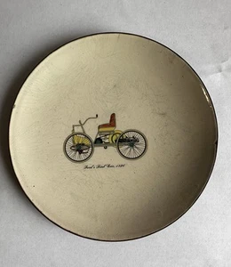 Cloisenamel "Fords prima auto 1896" 5" piatto monete/chiavi - Foto 1 di 3