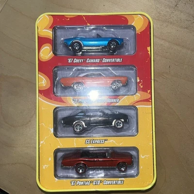 Hot Wheels Since 68- 40th Anniversary 4 car pack 1 of 2 - 67 Camaro Conv! - Image 1 of 4