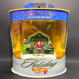VINTAGE 1998 HOT WHEELS EXCLUSIVE HOLIDAY SERIES IV RUDOLPH'S RACER 2/3 - Picture 1 of 7