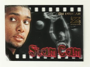 1997-98 Skybox Z-Force Slam Cam Tim Duncan #3SC Rookie RC HOF - Picture 1 of 3
