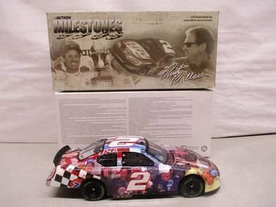 2005 Action Rusty Wallace #2 Milestones/9x Bristol Winner 1/24 - Image 1 of 3