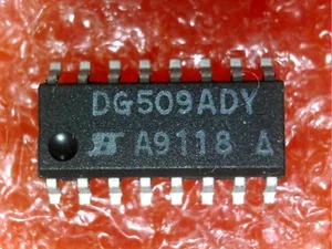 5 STCK. SILICONIX DG509ADY EINZELNE 8-CH DIFFERENTIELL 4-CH CMOS ANALOGE MULTIPLEXER - Bild 1 von 10