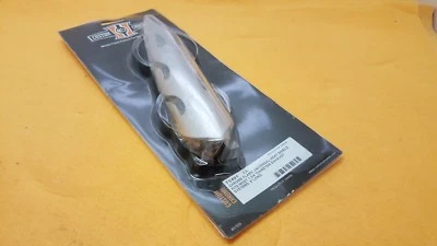 SILENCIADOR ESCAPE LLAMAS CROMO PERSONALIZADO ESCUDO TÉRMICO HARLEY YAMAHA HONDA CHOPPER BDM Foto 1 de 4