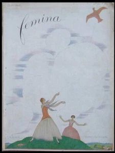 FEMINA - JUIN 1925 - MODE, GEORGES LEPAPE, PENICHES PAUL POIRET, LANVIN, PATOU - Photo 1/2