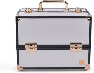 Women's Make Me Over Train Case, White - Picture 1 of 3