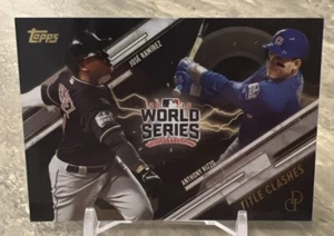 2024 Topps Dynamic Duals Jose Ramirez & Anthony Rizzo #TC-8 Title Clashes Cubs - Picture 1 of 2