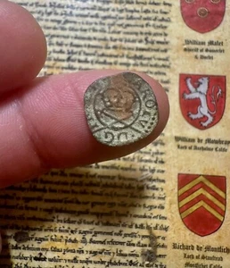 Rare Charles I Maltravers Copper Farthing, Type 5, S3207, Dates 1625-49 A.D - Picture 1 of 2