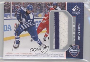 2014-15 SP Game Used Stadium Series/Winter Classic Materials Jersey Nazem Kadri