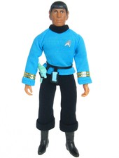 Vintage 1974 Mego Star Trek Mr. Spock Vulcan w/Phaser & Communicator T2 Figure