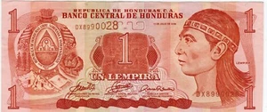 Billete Honduras 1 Lempira 2006 P84e - Imagen 1 de 2