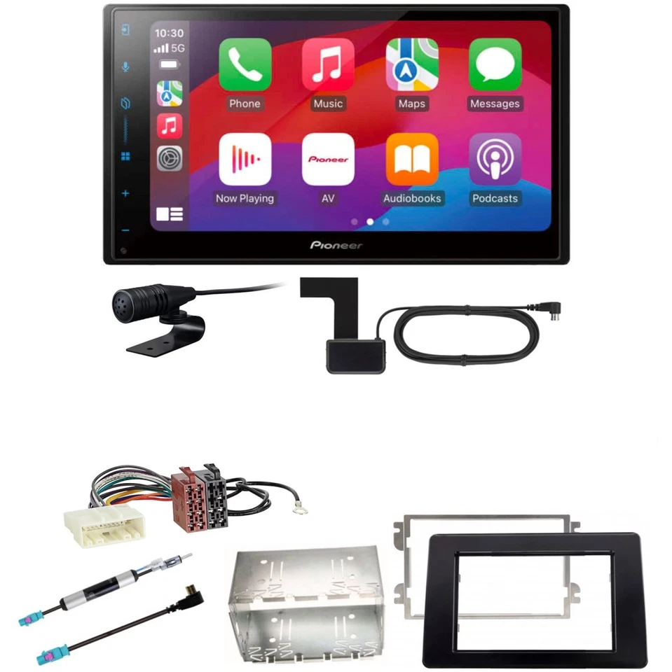 Pioneer SPH-DA77DAB CarPlay Android Auto DAB+ Einbauset für Opel Movano ab 2019 - Bild 1 von 1