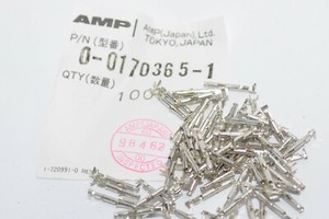 100x Mate-N-Lok Buchsenkontakte von AMP Typ 170365-1, AWG26 - 22, Crimp Contact