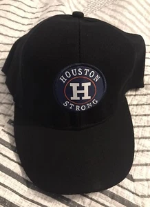 Cappellino regolabile "HOUSTON STRONG" Astros NERO - MLB SQUADRA DI BASEBALL - NUOVO - Foto 1 di 5