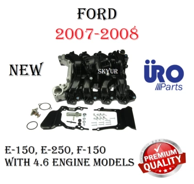 Conjunto de colector de admisión superior del motor para Ford E-150 E-250 F-150 Lobo 2007-2008 Foto 1 de 4