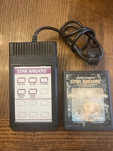 Atari 2600 & 7800 Touch Pad Controller With Star Raiders Overlay And Game !!! - Picture 1 of 1