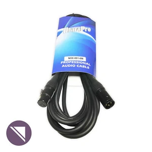 BravoPro NXX001-06B 6M Premium XLR Microphone Cable with Gold Pins - Bild 1 von 2