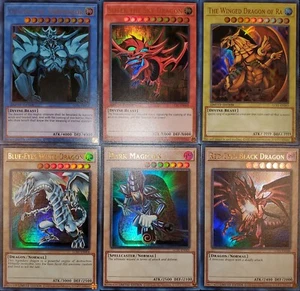 Yugioh 2023 Legendary Collection All 6 Cards Near Mint Set - Picture 1 of 2